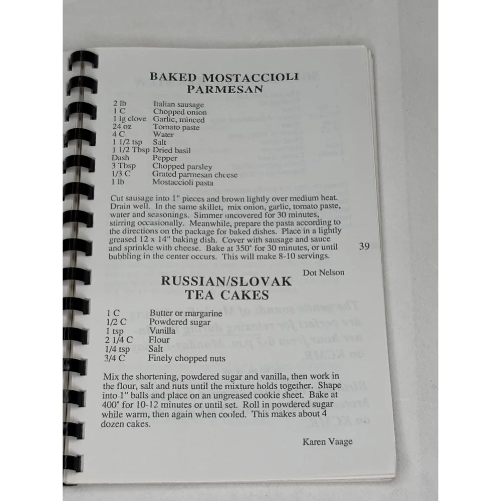 Cookbook KCMR‎ ETHNICS Cooking 1997 Radio Food Very VTG Great Rare SEE